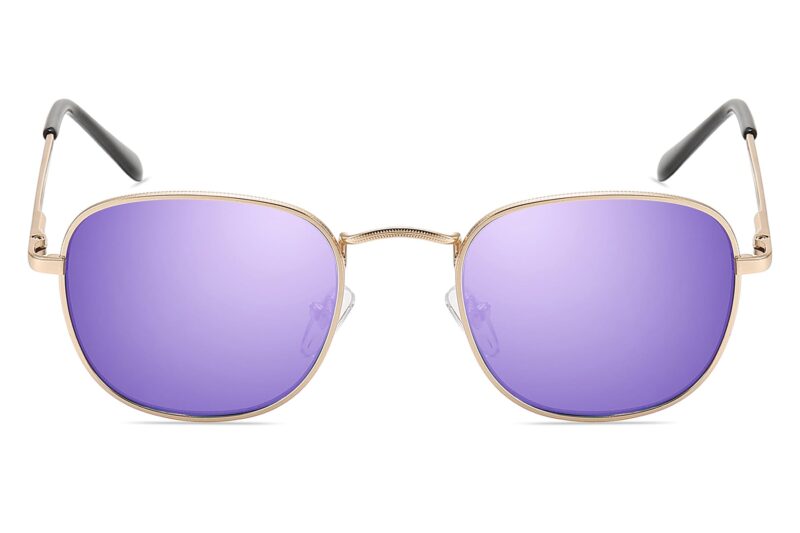 S504RV - Classic Hexagon Sunglasses - Image 6
