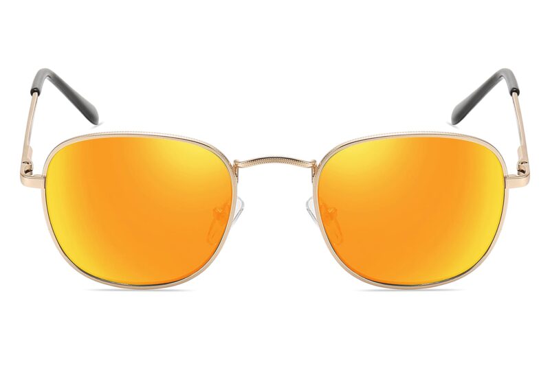 S504RV - Classic Hexagon Sunglasses - Image 8