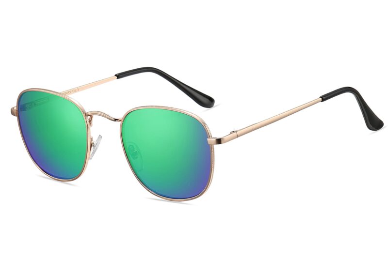 S504RV - Classic Hexagon Sunglasses - Image 9