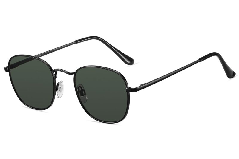 S504SD - Classic Hexagon Sunglasses - Image 3