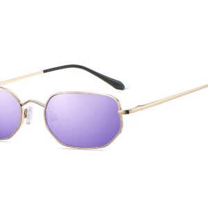 S582RV - Classic Hexagon Sunglasses