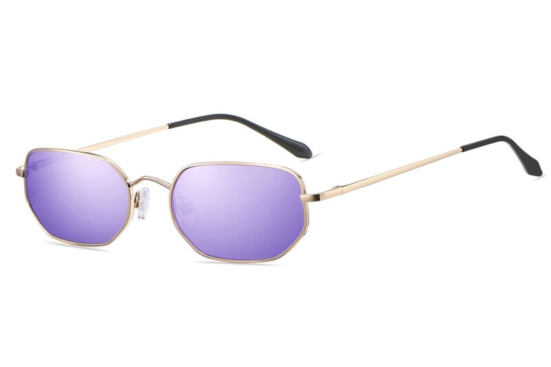 S582RV - Classic Hexagon Sunglasses