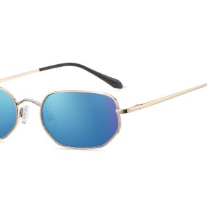 S582RV - Classic Hexagon Sunglasses - Image 3