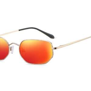 S582RV - Classic Hexagon Sunglasses - Image 5