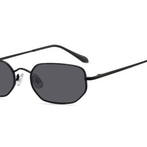 S582RV - Classic Hexagon Sunglasses - Image 7
