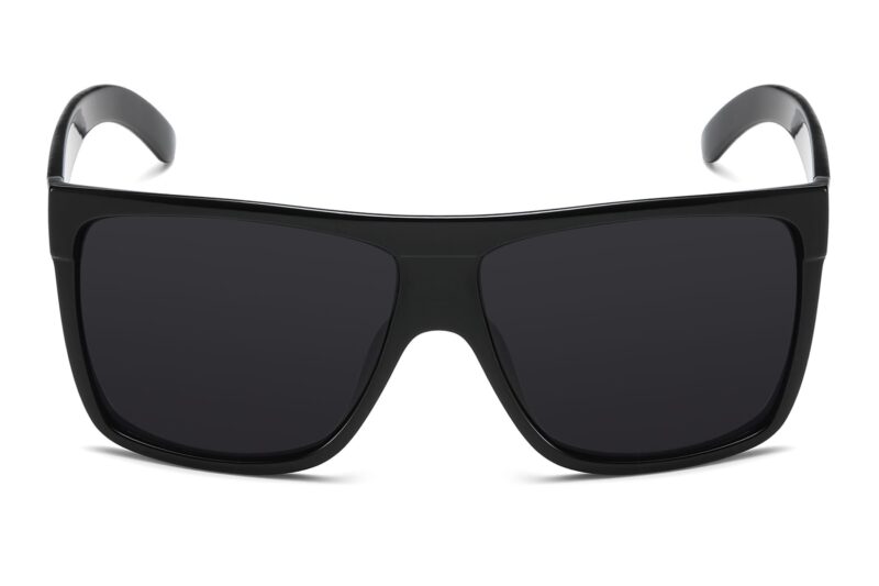 U033SD - Flat Top Smoke Sunglasses - Image 2