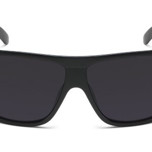 U033SD - Flat Top Smoke Sunglasses - Image 4
