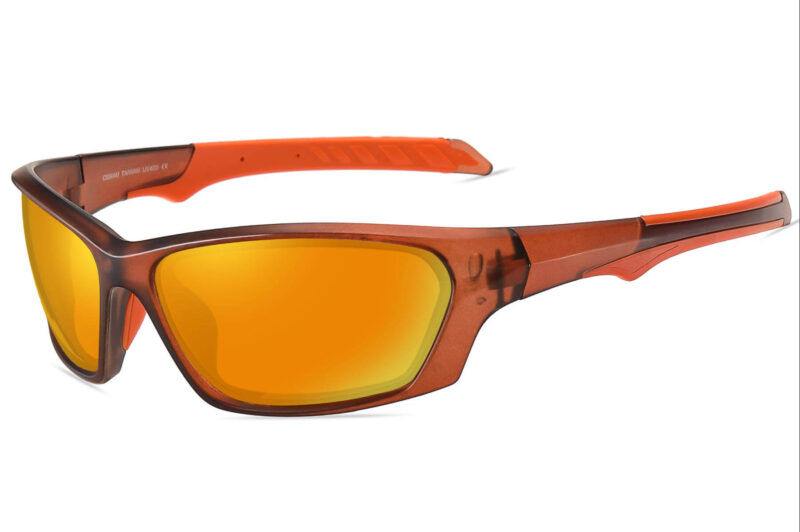 C536RV - Color Mirrored Sport Sunglasses