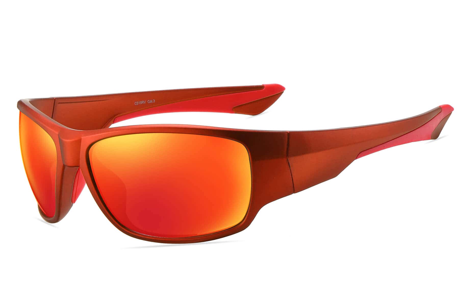 C515RV - Color Mirrored Sport Sunglasses