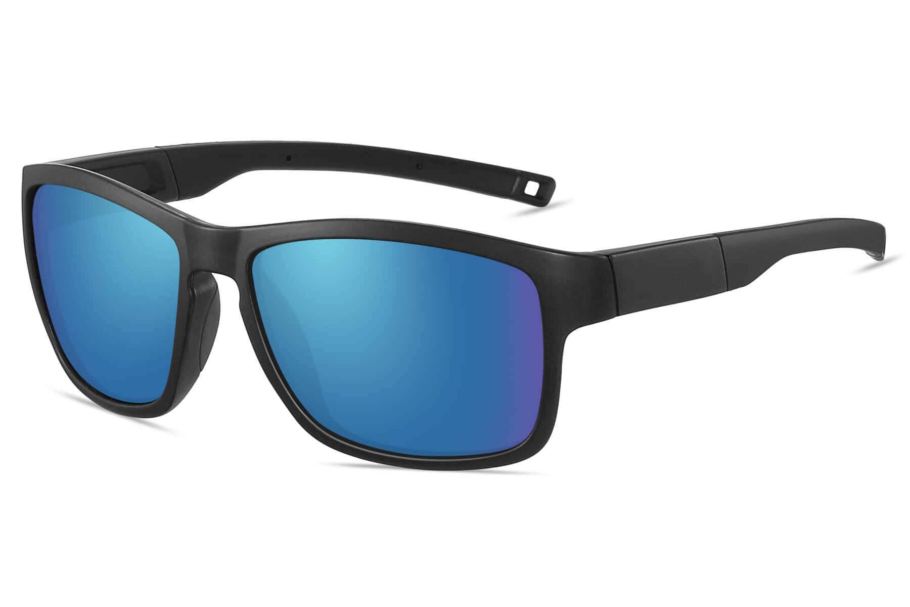 A001RV - Square Sport Sunglasses (Color Mirror)