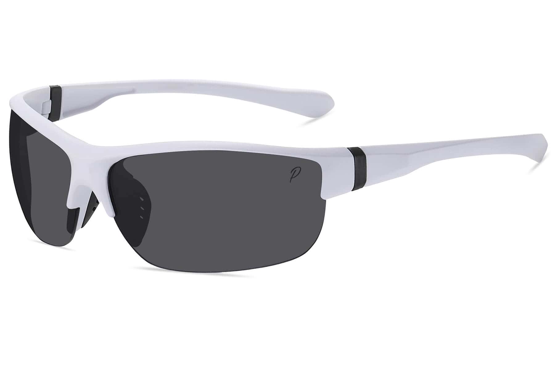 A002P - Polarized Sport Wrap Sunglasses (Smoke)