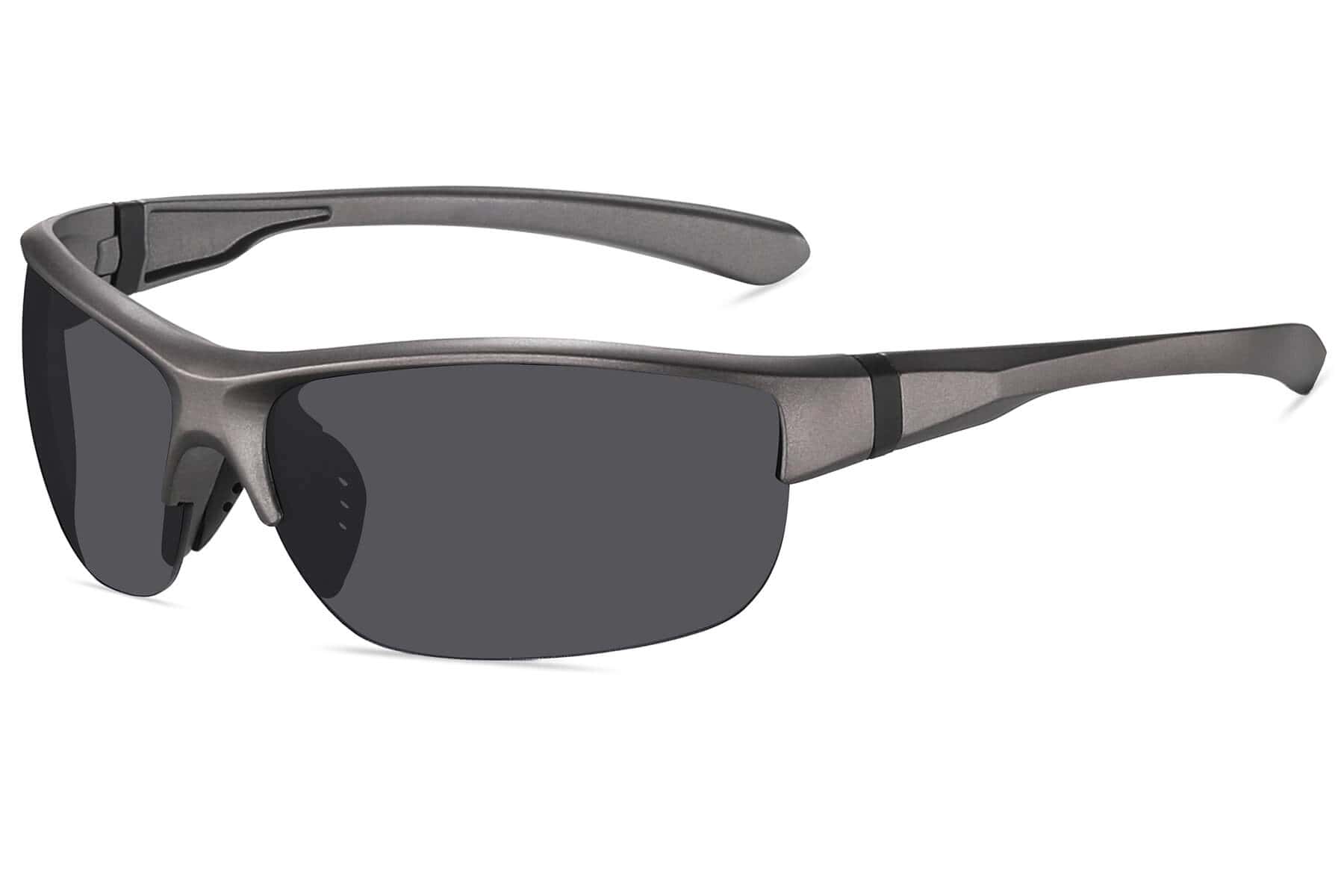 A002SD - Sport Wrap Sunglasses (Smoke)