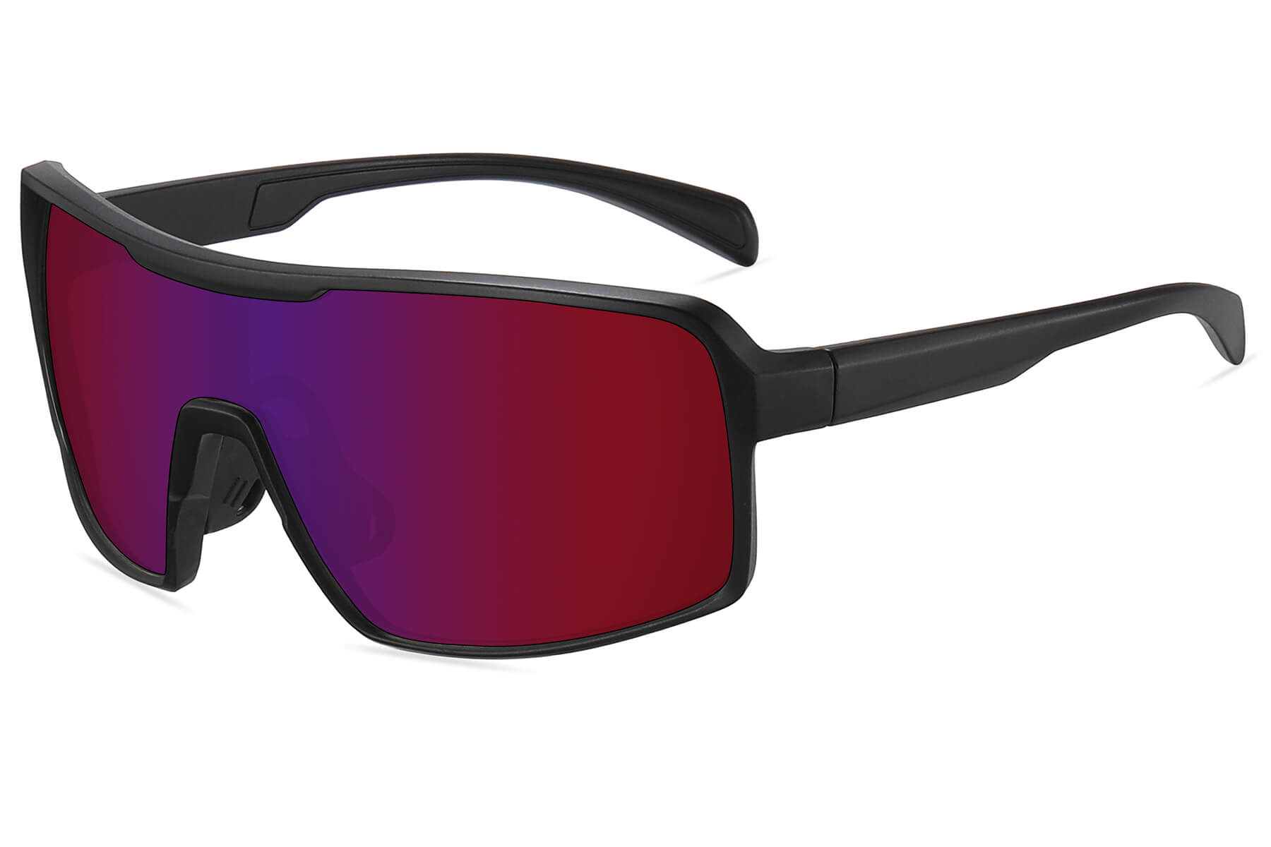 A003RV - Sport Shield Sunglasses (Enhanced Color Mirror)