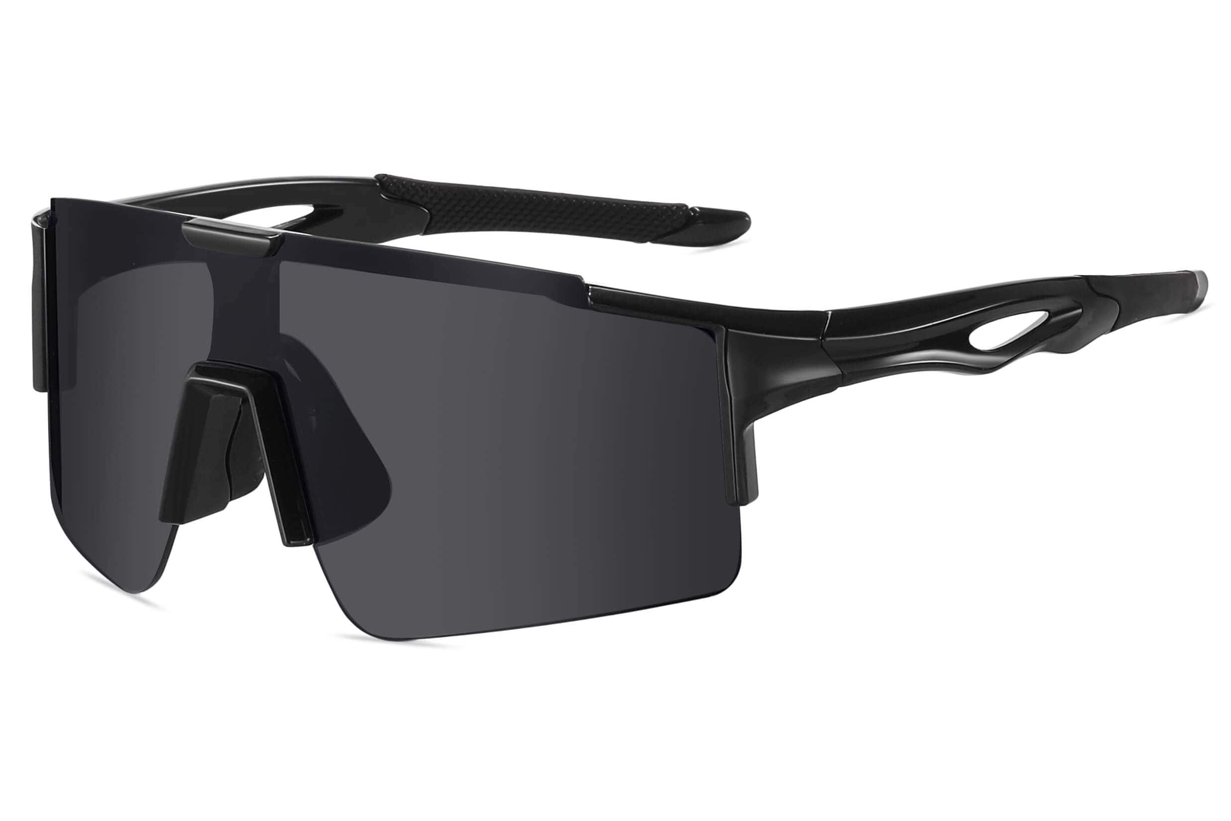 A006SD - Sport Shield Sunglasses (Smoke)