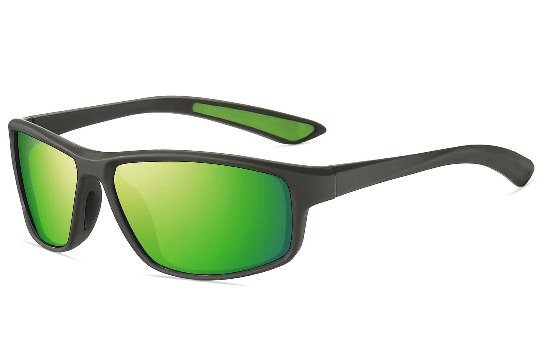 A007RV - Sport Wrap Sunglasses (Color Mirror)