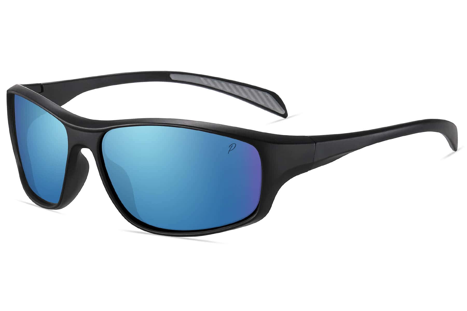 A008PRV - Polarized Sport Wrap Sunglasses (Color Mirror)
