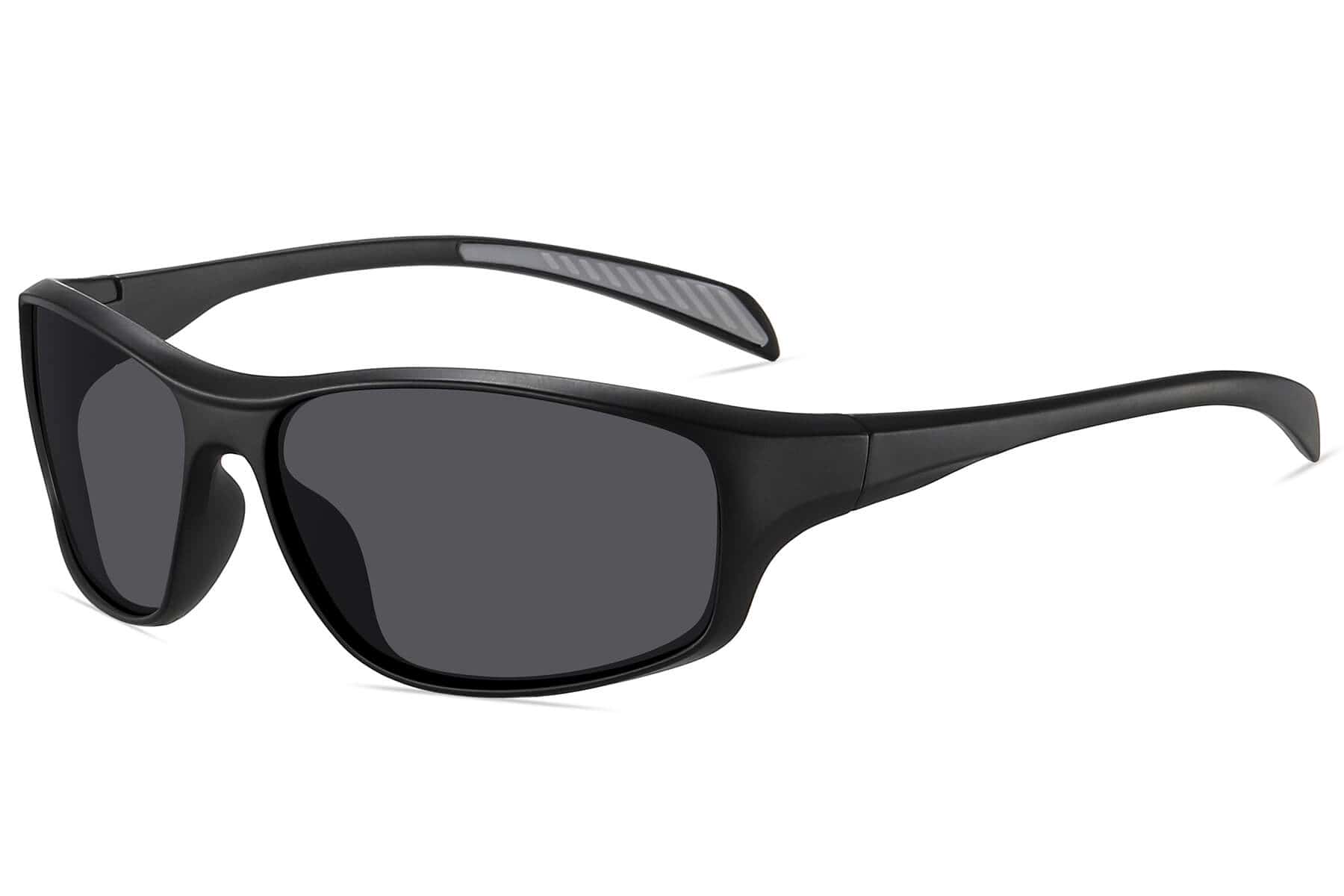 A008SD - Sport Wrap Sunglasses (Smoke)