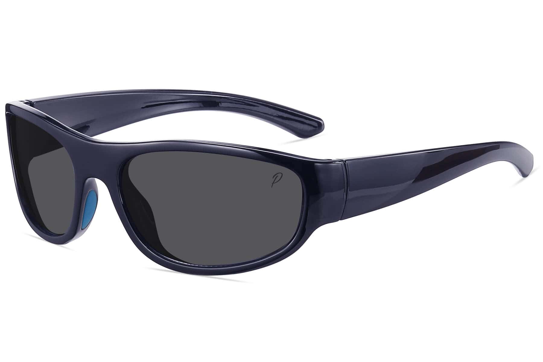 A010P - Polarized Sport Wrap Sunglasses (Smoke)