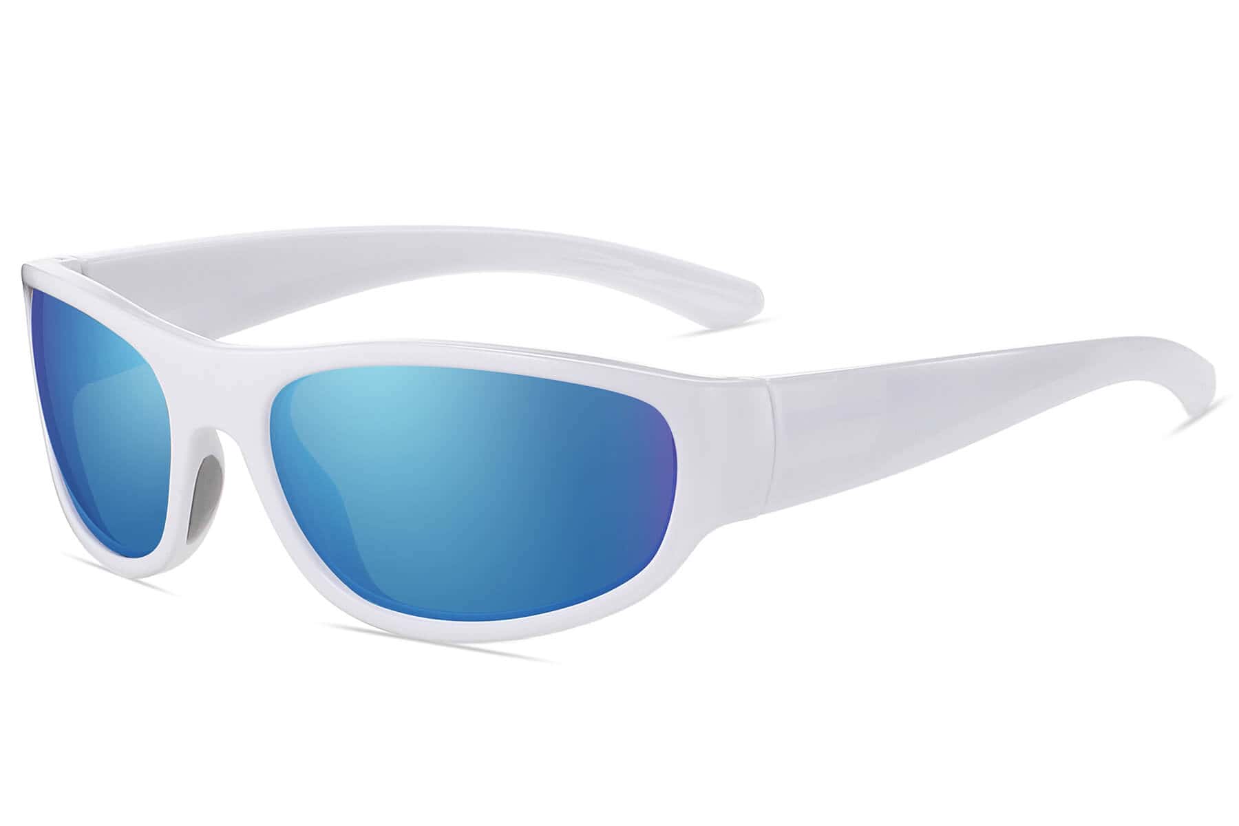A010RV - Sport Wrap Sunglasses (Color Mirror)