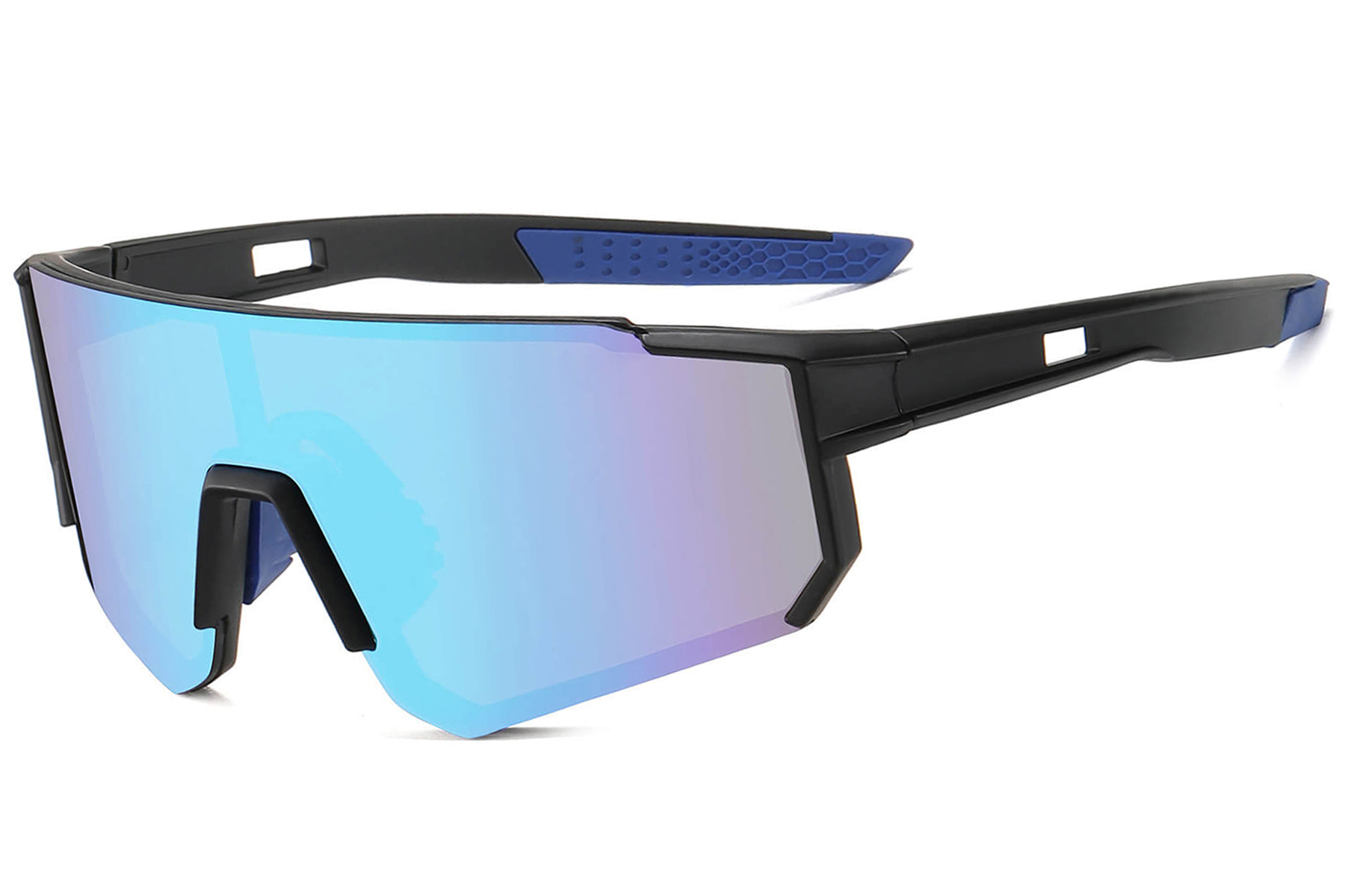 C556RV - Sport Shield Sunglasses w/ Premium Lens