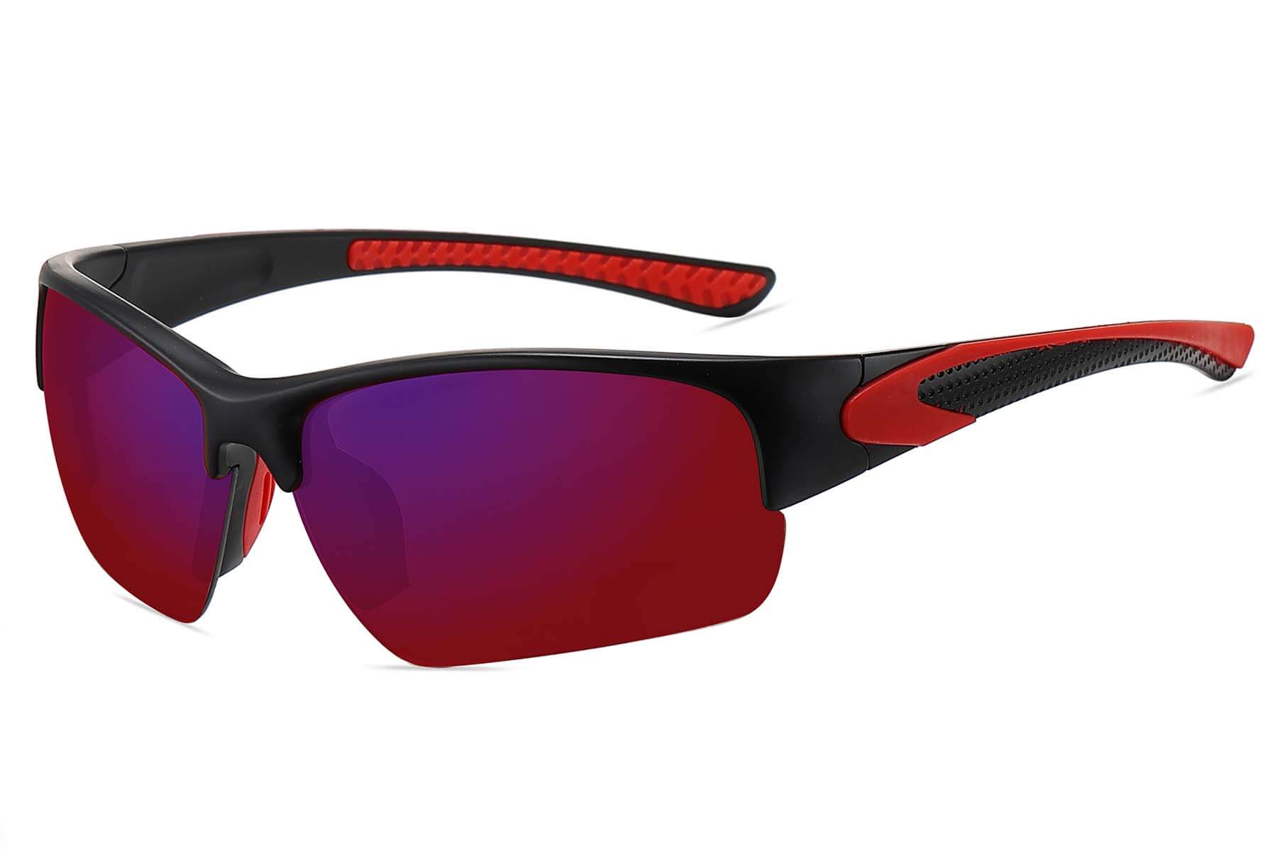 C559RV - Color Mirrored Sport Sunglasses