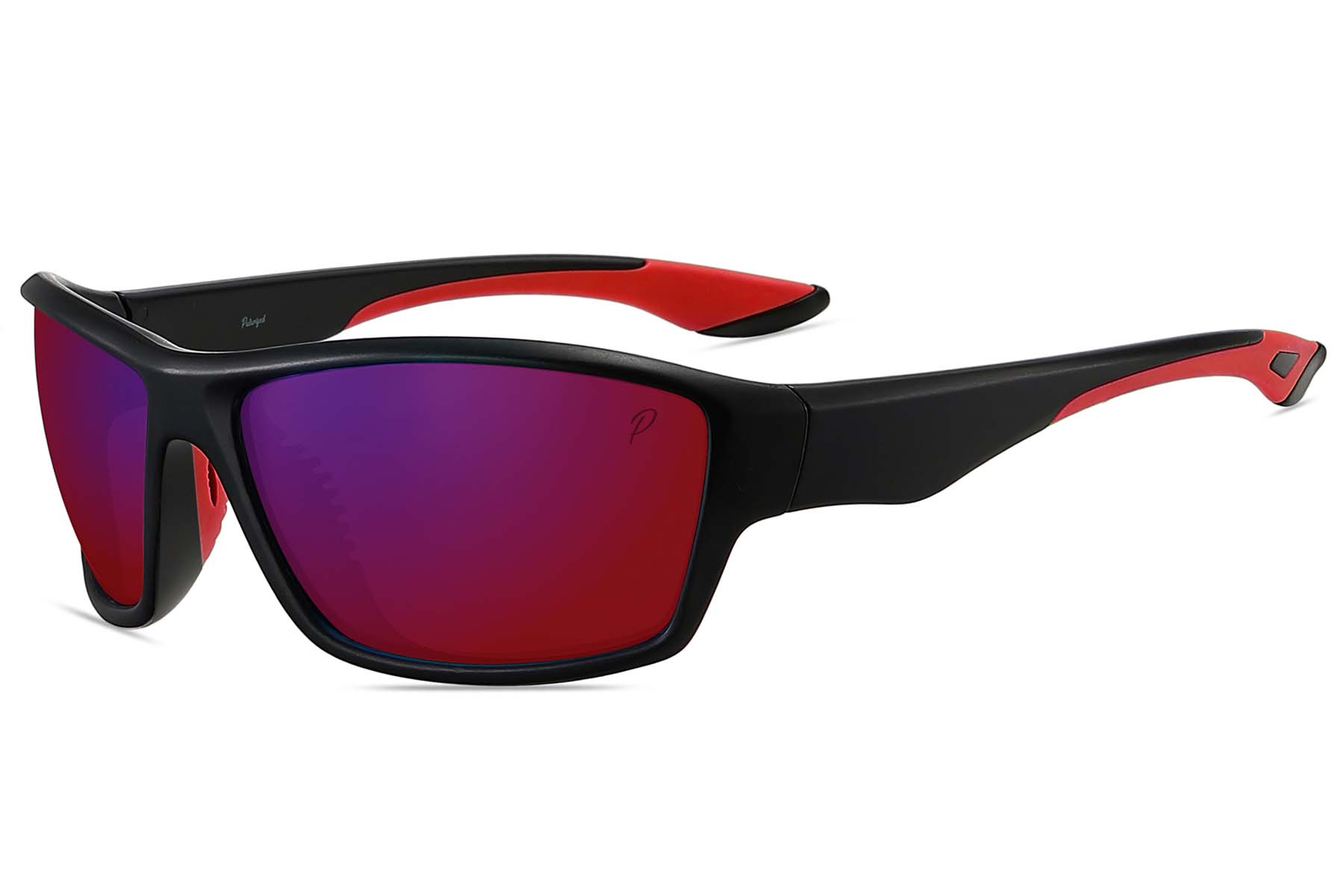 C572PRV -Polarized Color Mirrored Sport Sunglasses