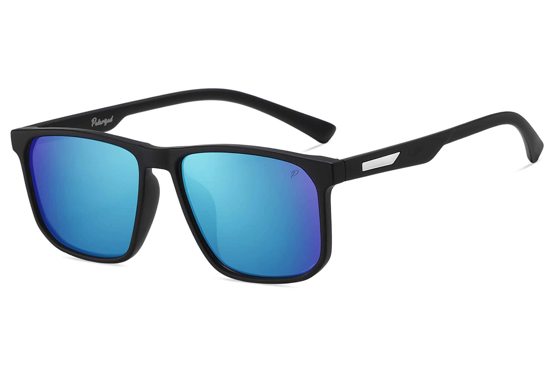 D718SPRVX - Polarized Urban Rectangular Sunglasses w/ Premium Lens