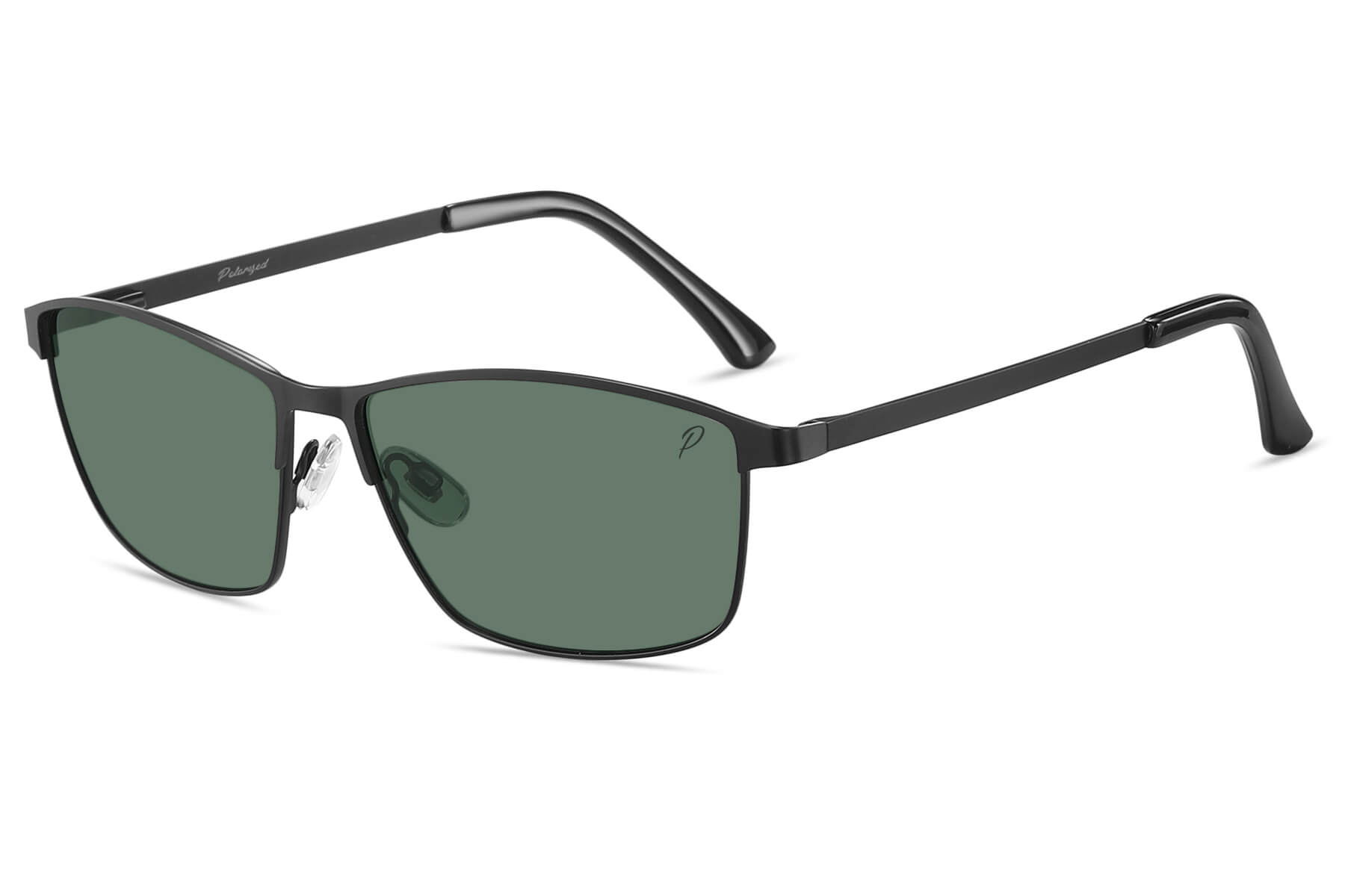 M003P - Polarized Metal Sport Sunglasses (Smoke)