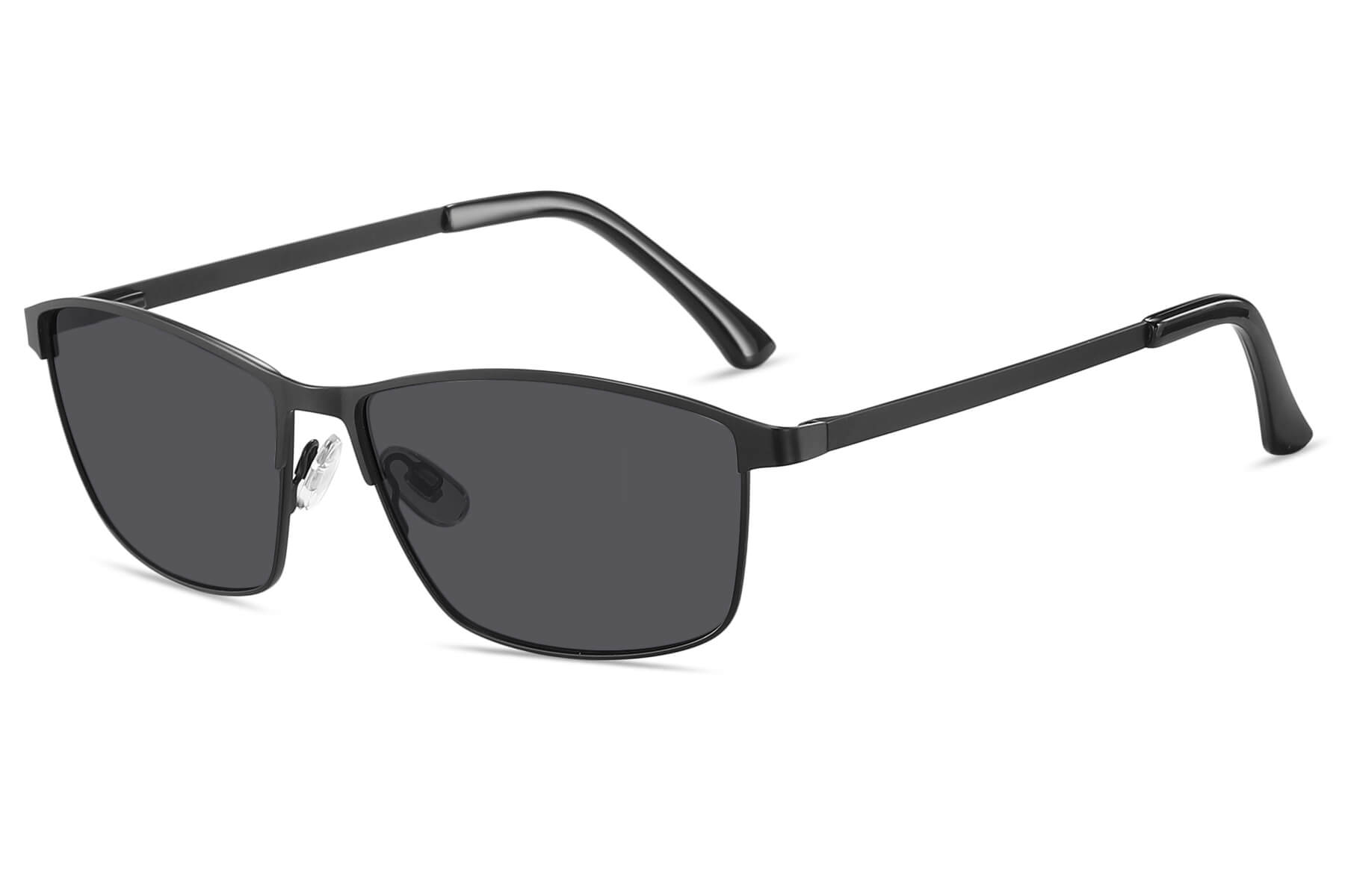 M003SD - Metal Sport Sunglasses (Smoke)