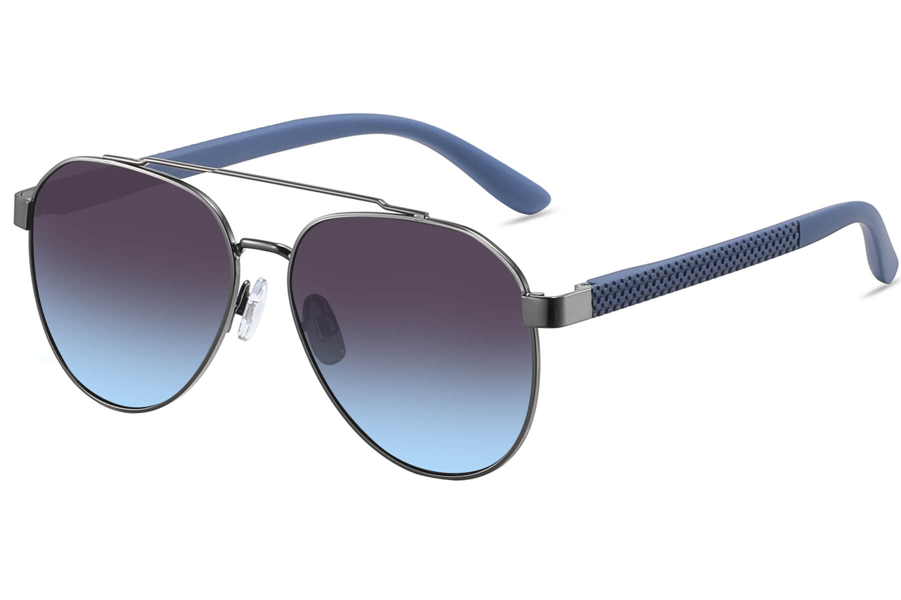 M006GR - Trendy Round Aviator (Gradient)