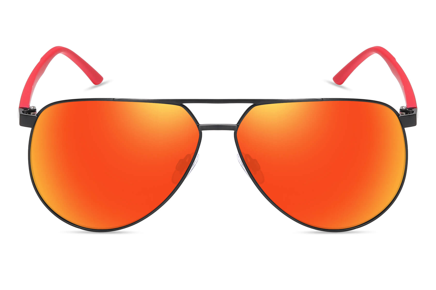 M007RV - Metal Sport Aviator (Color Mirror) - Image 6