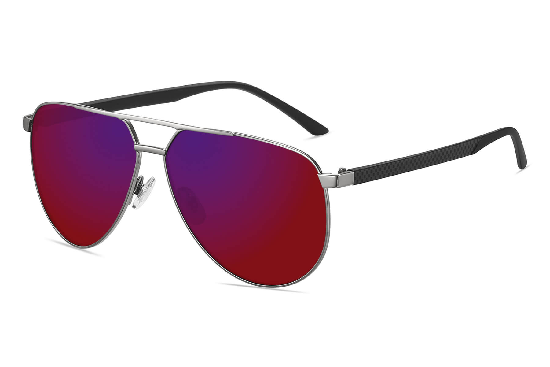 M007RV - Metal Sport Aviator (Color Mirror) - Image 7