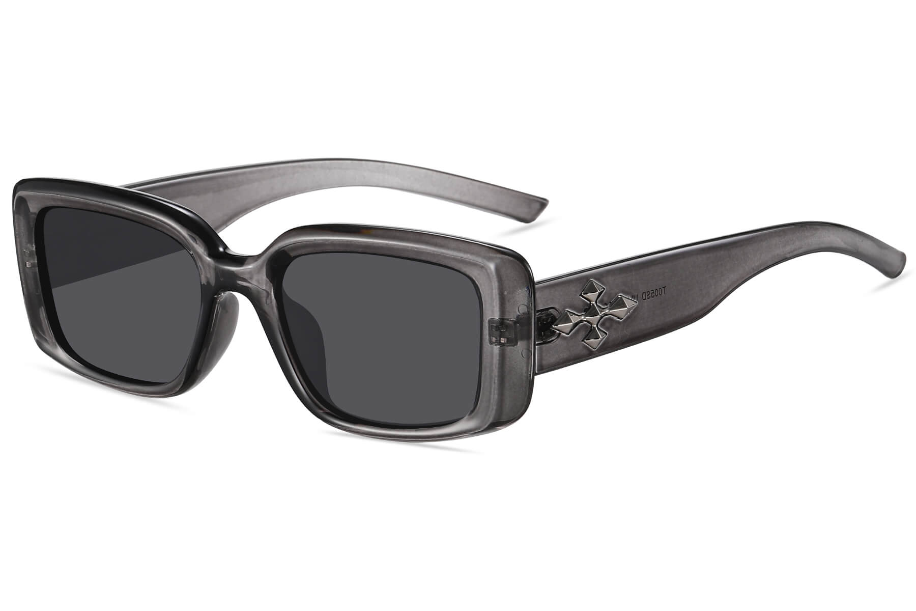 T005SD - Trendy Fashion Sunglasses (Smoke)