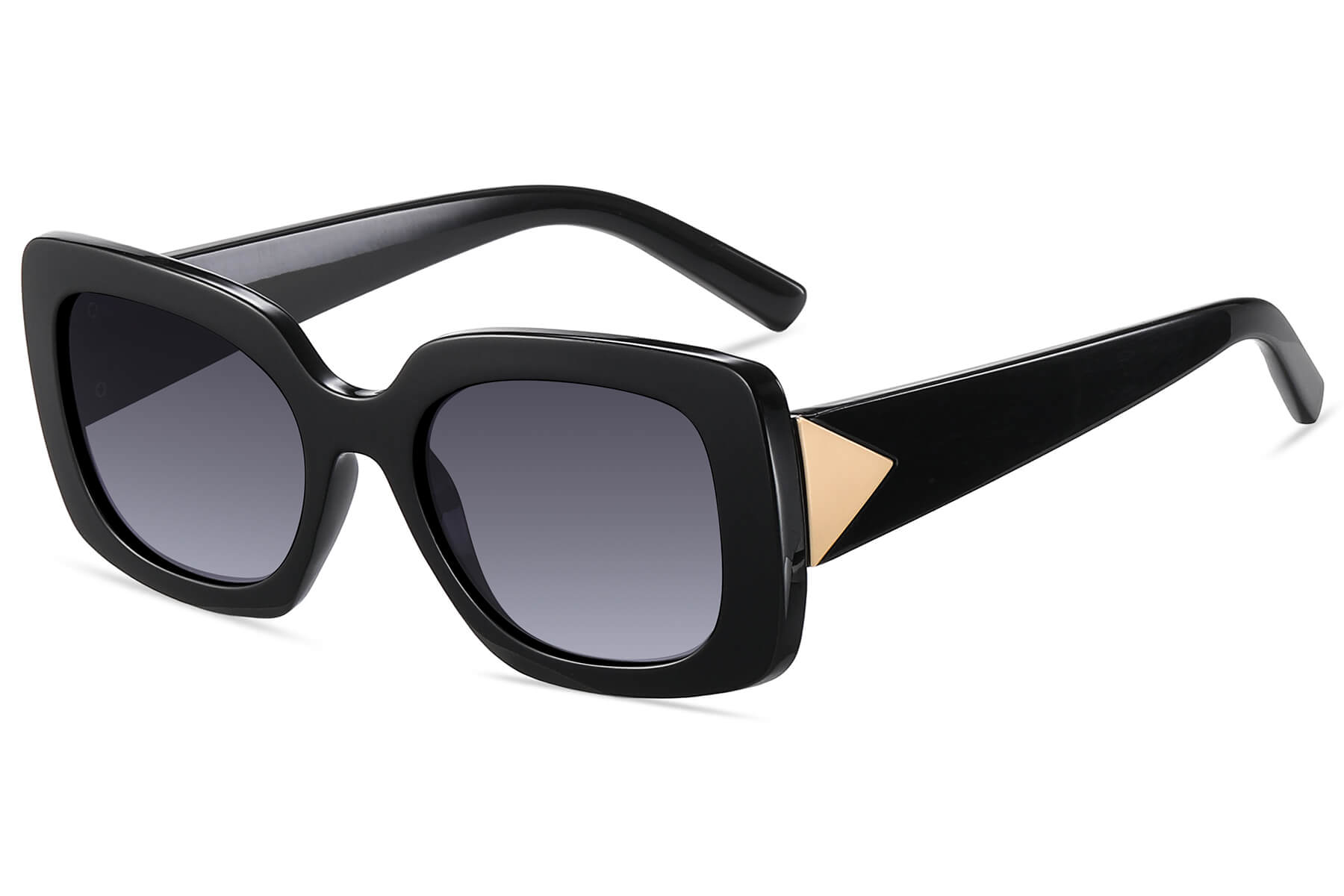 W006GR - Large Oval Fashion Sunglasses (Gradient)