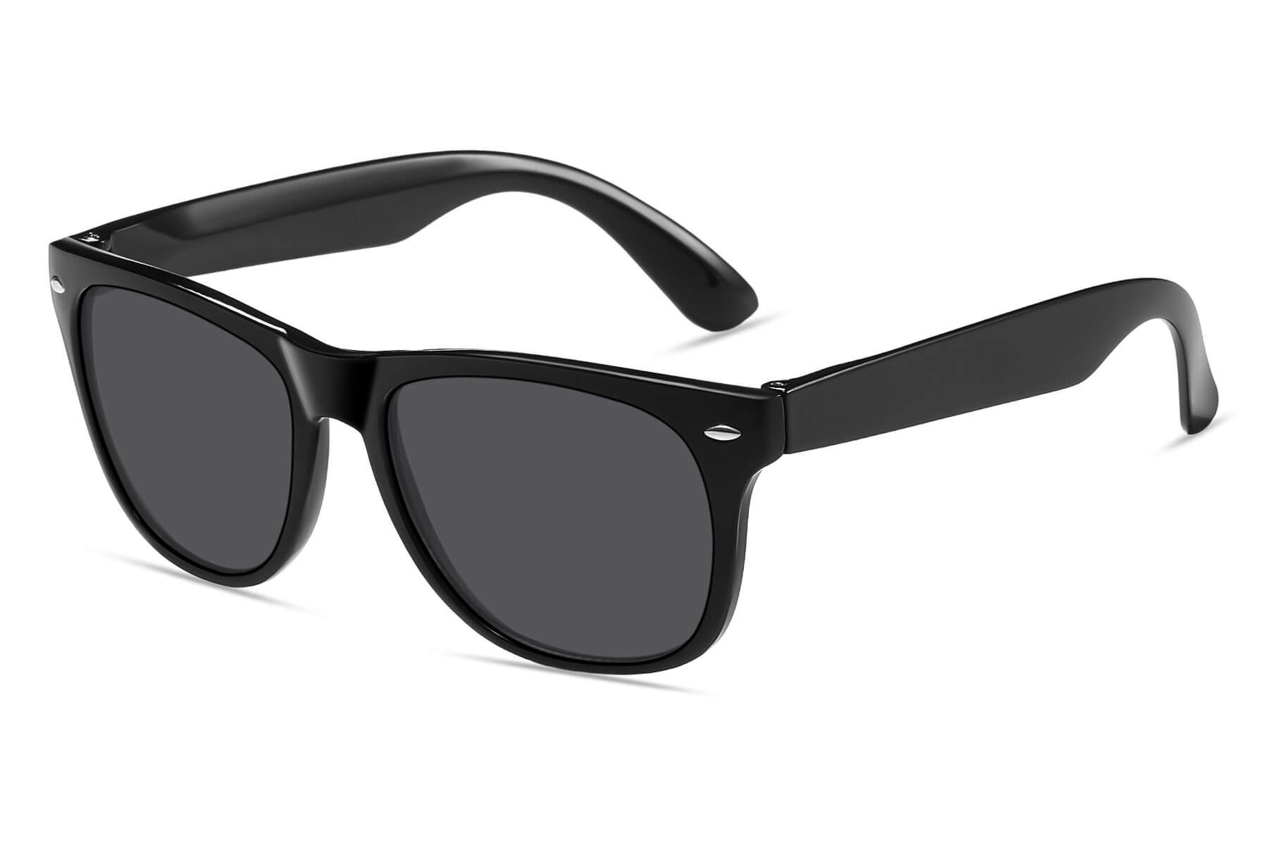 J049SD - Kids Classic Sunglasses (Smoke)
