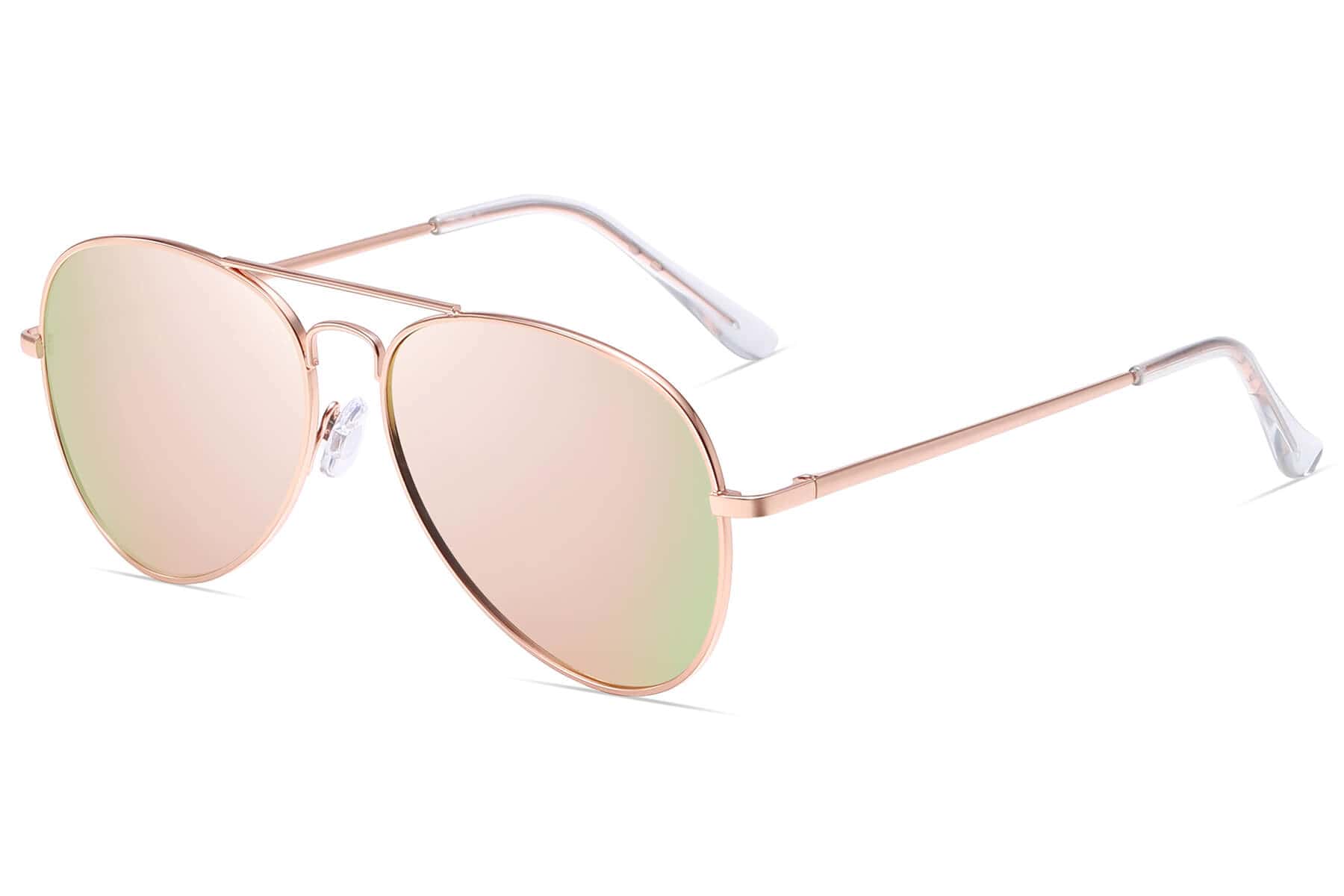 P450PKRV - Classic Aviator (Pink Mirror Lens)