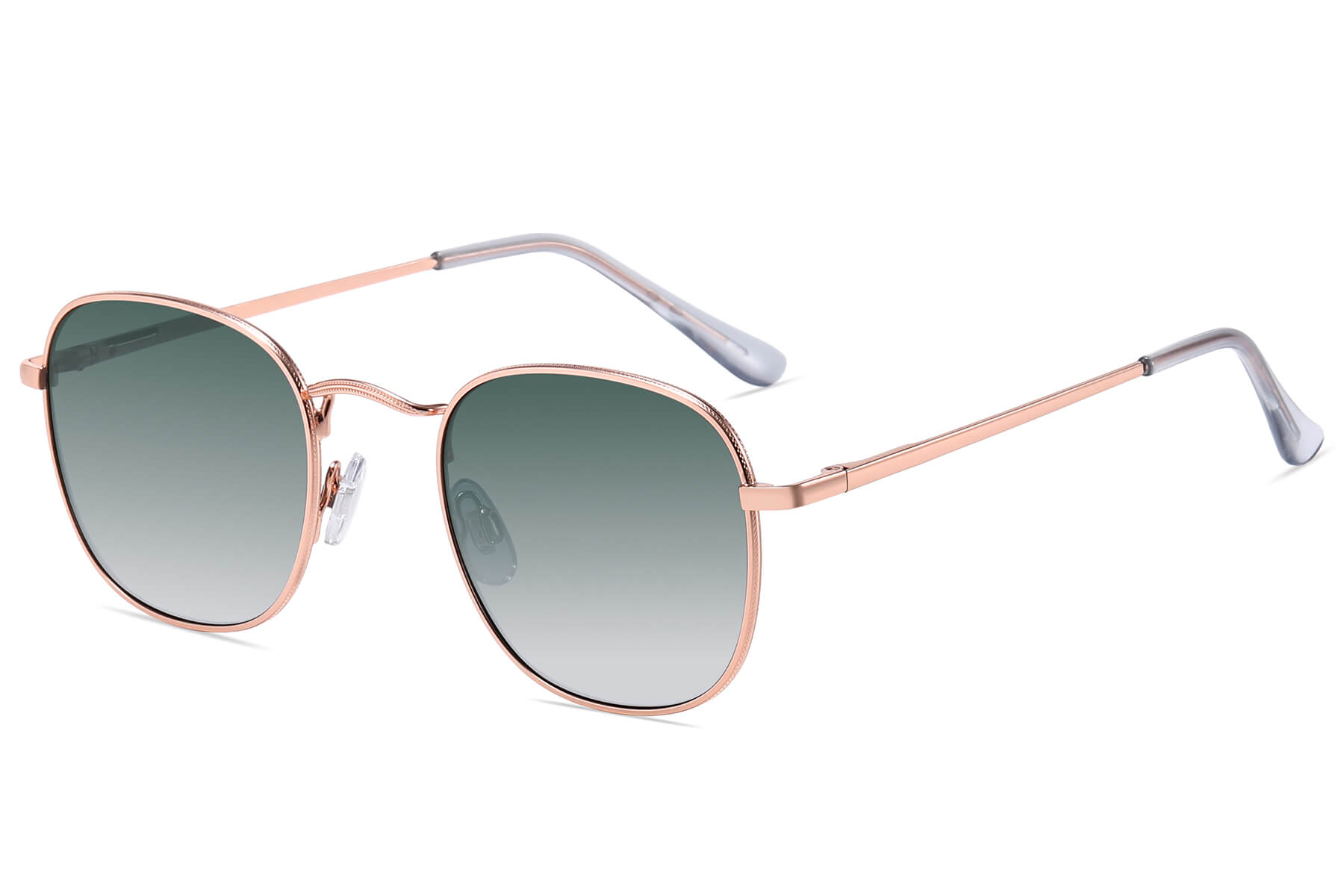 S504SD - Classic Hexagon Sunglasses